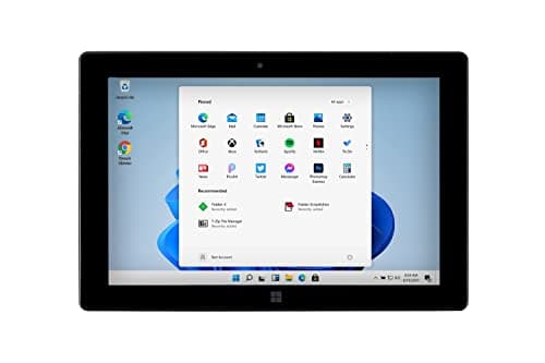 Fusion5 10" Windows 11 Professional Tablet PC - FWIN232 Plus N4020 Intel Dual-Core Ultra Slim Windows Tablet - 4GB RAM, USB 3.0, Micro HDMI, IPS HD Display, 5MP and 2MP Cameras, Bluetooth (64GB)