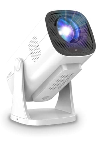 Philips, Neopix 250 Home Cinema Projector, Full HD 1920 x 1080p, 180 Degree Rotating, Google TV, Mirror Mode, Wi-Fi 6, 2x3 Watt Stereo Sound, White