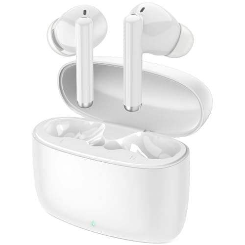 Wireless Earbuds for iPhone 17 16 16e 15 Pro Max, Bluetooth 5.3 Ear Buds True Wireless Headphones Noise Canceling In Ear Earphones, Sweat Resistant,HD Mic,Deep Bass for Samsung S26 S25 S24 S23/Pixel 9