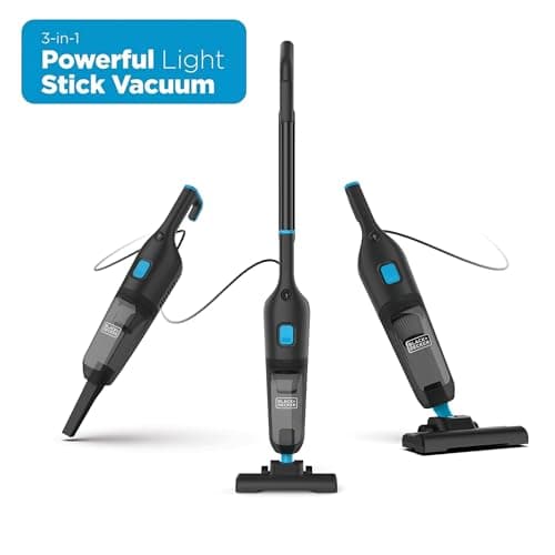 BLACK+DECKER PowerSeries Flex+ 3-in-1 Stick Vacuum 8