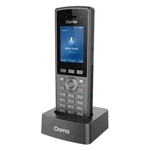 Ooma WP825 ruggedized Portable Wi-Fi IP Phone Designed to Suit a Variety of Enterprises and Vertical Market Applications, Including Retail, Logistics, Medical and Security