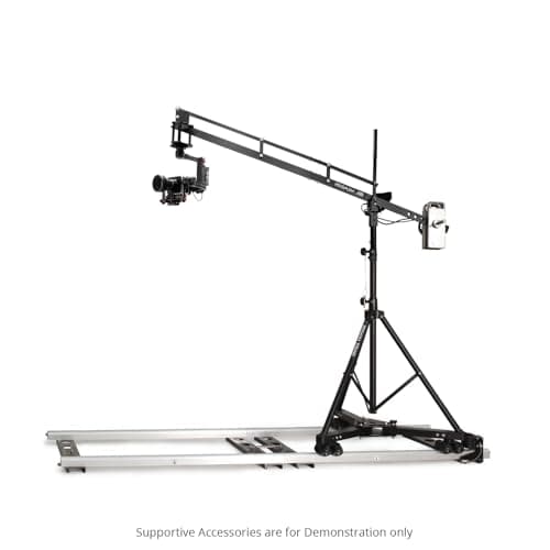 PROAIM 9ft Camera Crane Jib Arm for 3-axis Gimbals, Pan-Tilt & Fluid Head. for Tripod w/ 33mm Pipe/Mast. for DSLR Video Cameras up to 8kg /17.6lb (P-9) 9
