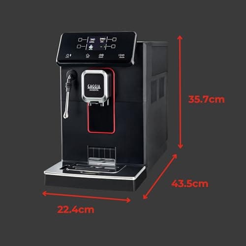 Gaggia Magenta Plus Super-Automatic Espresso Machine, 60 ounces,Black 9