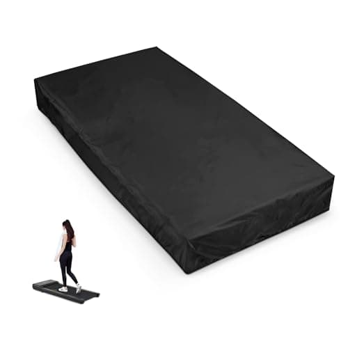 Walking Pad Treadmill Cover, Oxford Dust Cloth for Under Desk Treadmill Cover, Waterproof Protective Cover for Treadmill Home & Office&Outdoor,Black