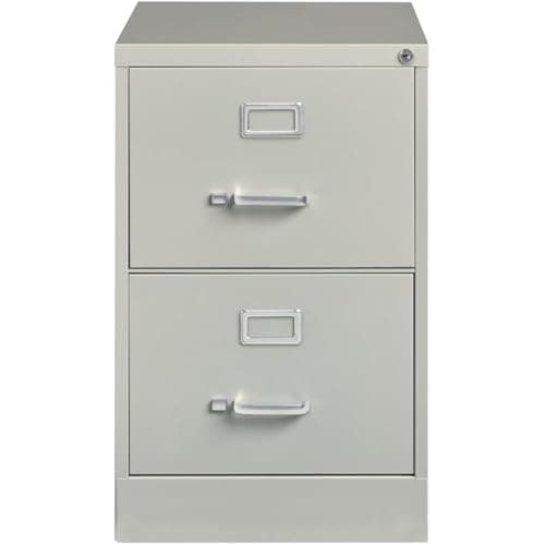 Hirsh Industries 2-Drawer Commercial Legal Size File Cabinet Finish: Light Gray 6