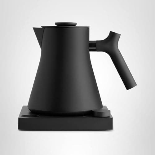 Fellow Corvo EKG Pro Electric Tea Kettle - Quick Heating, Precise Temperature Control Electric Kettle, Scheduling, Built-in Brew Timer for Boiling Water - Matte Black - 0.9 Liter 10