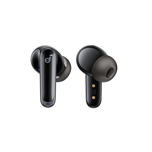 Soundcore P40i by Anker, Noise Cancelling Wireless Earbuds, Adaptive Noise Cancelling to Environments, Heavy Bass, 60H Playtime, 2-in-1 Case and Phone Stand, IPX5, Wireless Charging, Bluetooth 5.3 9