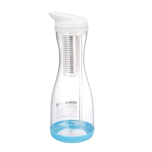 VEVOR Water Filter Pitcher, 6 Cup Glass Water Filter Dispenser, Fast & Compact Fridge-Friendly Water Filtration System, No BPA, Lasts 3 Months or 211 Gallons, Reduces Chlorine, Rust, Odors, PFOA/PFOS 9