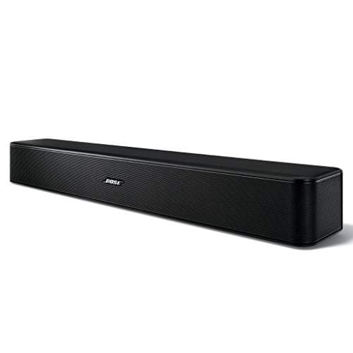 BOSE Solo 5 TV Soundbar Sound System Sleek Slim Design Bluetooth Connectivity, Black (Renewed)
