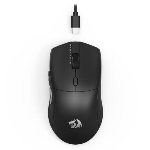 Redragon Gaming Mouse, 44G Ultra-Light 8K Polling Rate 26000 DPI Mouse, Full Programmable Buttons, Software Supports DIY Keybinds & Adjustable DPI, M815