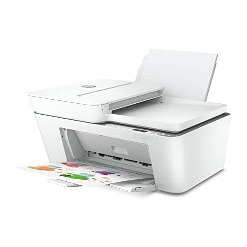 HP DeskJet 4155e Wireless Color Inkjet Printer, Print, scan, copy, Easy setup, Mobile printing, Best-for home, 3 month Instant Ink trial included, white 17