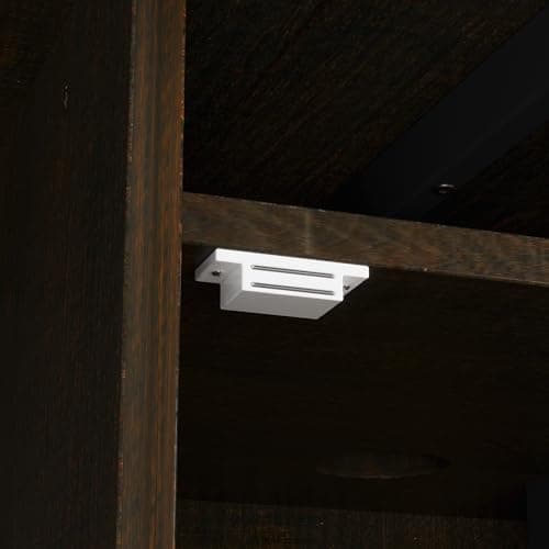 Homsee 63" W L-Shape Standing Desk with Storage Cabinet, Electric Height Adjustable Corner Stand Up Computer Desk with Drawers for Home Office, Brown 7