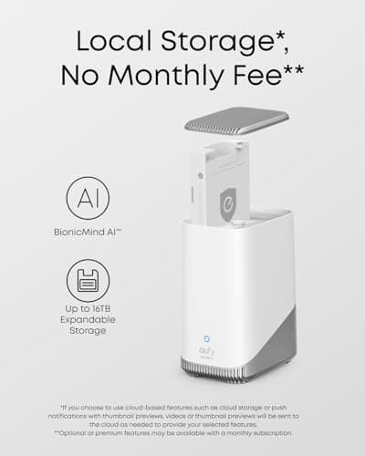 eufy Security eufyCam S3 Pro 4-Cam Kit, Solar Camera Outdoor Wireless, MaxColor Night Vision, 4K Security Camera with Solar Panel, Face Recognition AI, Expandable Local Storage, No Monthly Fee 8