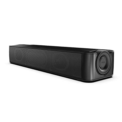 Creative Stage SE Under-Monitor Soundbar with USB Digital Audio and Bluetooth 5.3, Clear Dialog and Surround by Sound Blaster, Powered via Adapter (Renewed)