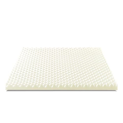 ZINUS 2 Inch Copper Cooling Memory Foam Mattress Topper with Airflow Design, Full 10