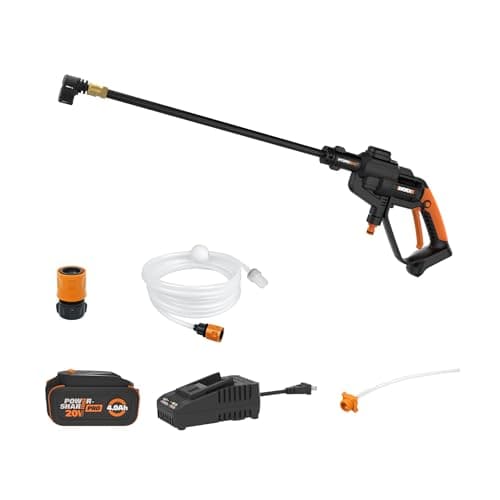 WORX Hydroshot 20V Power Share 320 PSI Portable Power Cleaner -WG620 (Battery & Charger Included)