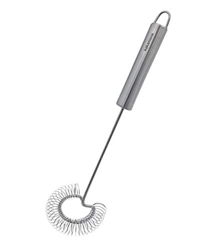 Egg Beater Stainless Surround helixSpring Coil Whisk, Egg Frother, Milk and Blender - Kitchen Utensils (small)