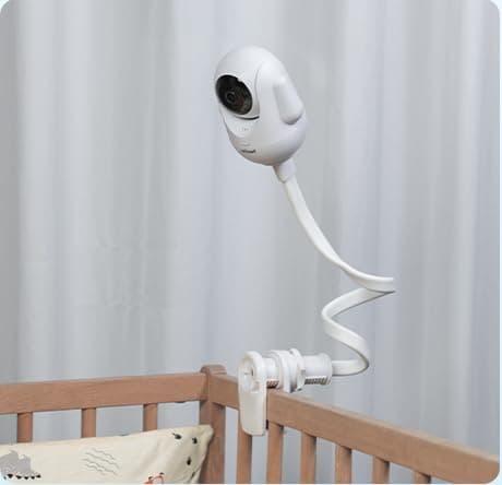 ieGeek Baby Monitor Mount Bracket for Baby 1T/4/5 Baby Camera Holder Holder with a 1/4” Screw,with 21.6" Flexible Gooseneck Arm