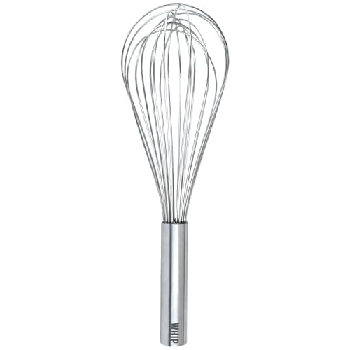 Tovolo Balloon Whisk Stainless Steel 9 in Whip Whisk for Cooking Blending Mixing Stirring Whipping Beating, Dishwasher Safe Metal Handheld Large Heavy Duty Multi Function Whip Whisking Mixing Tool