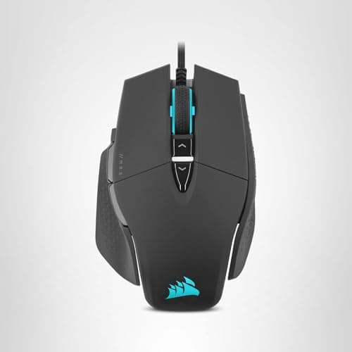 Corsair M65 RGB Ultra Tunable FPS Gaming Mouse Marksman 26,000 DPI Optical Sensor, Optical Switches, AXON Hyper-Processing Technology, Sensor Fusion Control, Tunable Weight System - Black 9