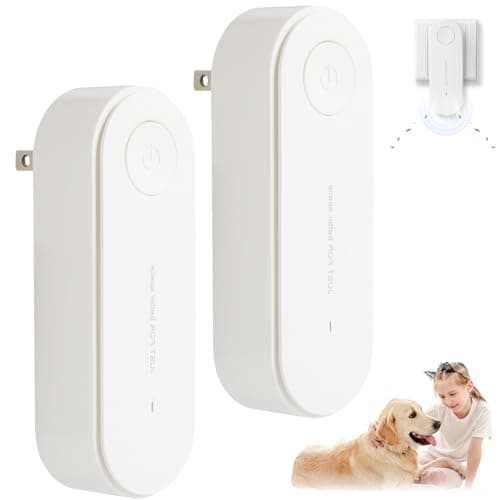 2Pcs Air Purifier Plug In No Filter Replacement, Plug-in Negative Ion Air Purifier, Portable Negative Ion Generator for Bedrooms, Toilets, Closets, Pet Room(White)