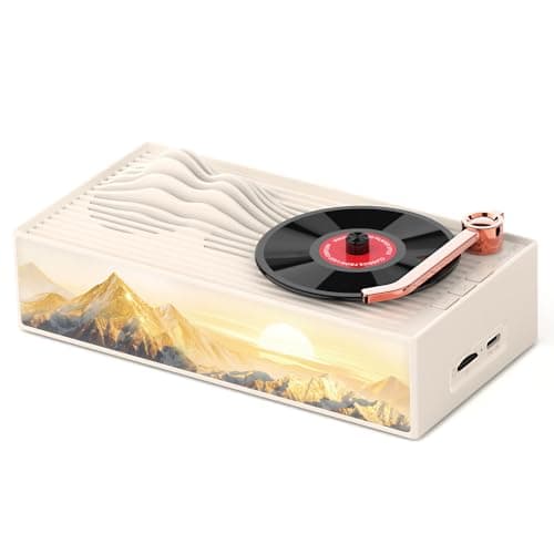 4-in-1 Bluetooth Sleep Sound Machine with Night Light | Portable Speaker for Bedroom, White Noise for Baby & Adults, TF Card & Type-C | Home Décor, Compatible with Computers & Phones