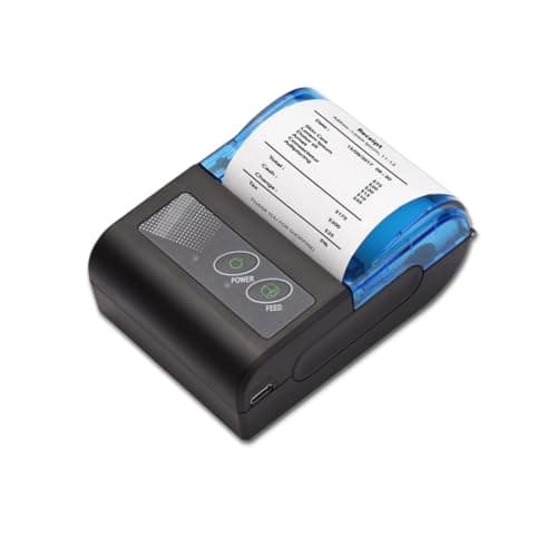 Sunydog Thermal Printer, Mini Thermal Receipt Printers, Portable USB Receipt Bill Ticket Printer with 58mm Print Paper Roll, Fit for Android for Win, Receipt Printer for Retail Sale Stores Restaurant