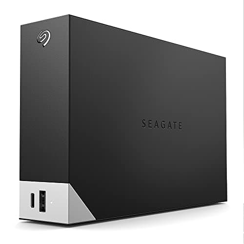 Seagate One Touch Hub 8TB External Hard Drive Desktop HDD (STLC8000400) (Renewed