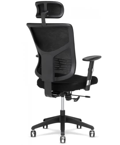 X-Chair X-Project High End Task Chair, Black A.T.R. Fabric with Headrest - Ergonomic Office Seat/Advanced Tensile Recovery Fabric/Highly Adjustable & Supportive/Comfortable Feel/Perfect for Workspace 7