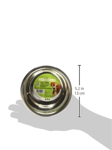 Van Ness Pets Small Lightweight Stainless Steel Dog Bowl, 16 OZ Food And Water Dish 5