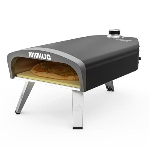 Mimiuo Gas Pizza Oven Outdoor - Portable Propane Pizza Ovens for Outside - Professional Pizza Stove with 13 inch Pizza Stone, Ideal for Any Outdoor Kitchen 9
