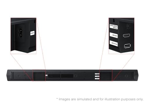Samsung B-Series Soundbar HW-B550F 2.1 ch DTS Virtual:X Soundbar with Subwoofer (2025 Model) Voice Enhance Mode, Bass Boost, Adaptive Sound 5