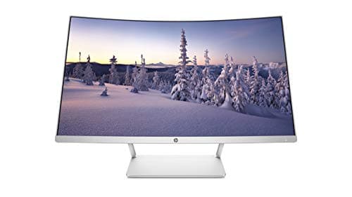 HP 27 Inch Full HD Curved Monitor 300 Nits, AMD FreeSync, VESA Mount, Adjustable Tilt, 5ms Response Time, LED Backlights, HDMI, DisplayPort for Laptop, Desktop, PC Display, Pike Silver (Renewed) 6