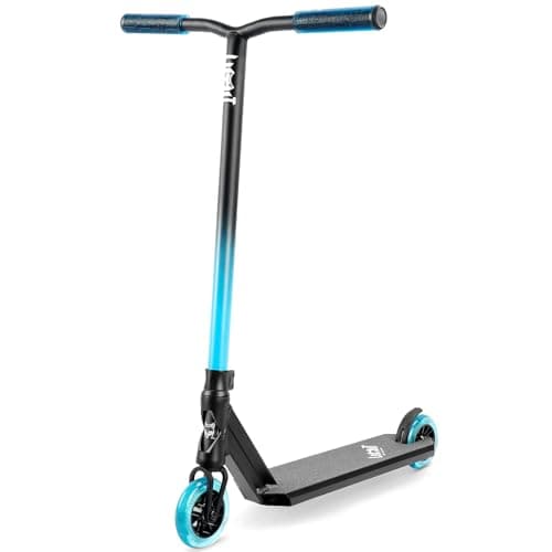 Limit LMT66 Pro Stunt Scooter-Best Trick Scooters for Kids 6 Years and Up-Intermediate and Beginner Complete Freestyle BMX Street Scooter for Teens Boys and Girls Blue