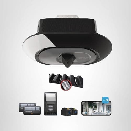 Chamberlain B4643T Smart Built in Camera-myQ Smartphone Controlled-Ultra Quiet, Strong Belt Drive, Blue Garage Door Opener 9