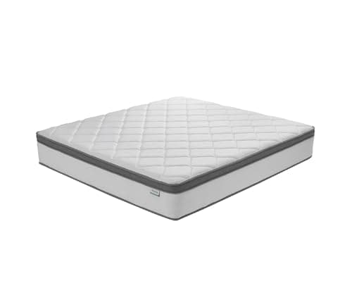 Novilla Full Size Mattress, 12 Inch Hybrid Mattress Full with Comfort Foam, Innerspring Mattresses in a Box, Foam and Spring for Pressure & Pain Relief, Soft Feel but Supportive