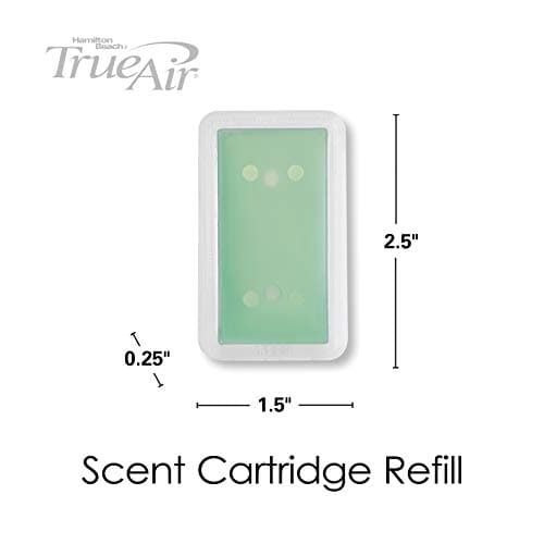 Hamilton Beach TrueAir Green Meadow Air Purifier Freshener Scent Refill, 3-Pack 8
