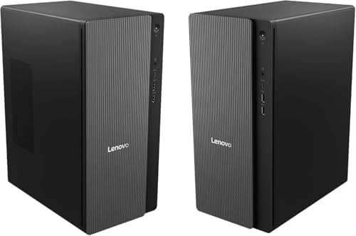 Lenovo IdeaCentre Secure & Productive Business Tower Desktop, Intel 10-Core Ultra 5 225, 8GB DDR5 RAM, 756GB Storage(256GB SSD & 500GB HDD), HDMI + VGA, Wi-Fi 6E, RJ-45, USB-C, Windows 11 Pro 5
