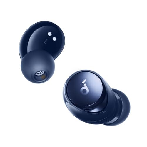 soundcore by Anker Space A40 Auto-Adjustable Active Noise Cancelling Wireless Earbuds, Reduce Noise by Up to 98%, 50H Playtime, Hi-Res Sound, Comfortable Fit, App Customization, Wireless Charge (Blue) 8