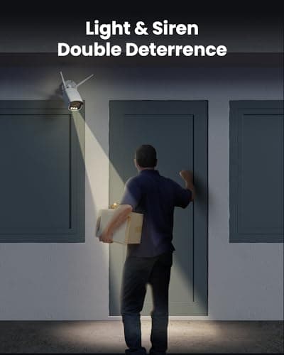 ZOSI C186 3K 5MP Aurora Lux WiFi Camera with Unveiling True Full Color Night, 2.4/5GHz Dual Band WiFi, AI Person & Vehicle Detect, F1.0 Super Aperture, 1/1.79" Super Sensor, HDR Technology, 2-Way Talk 6