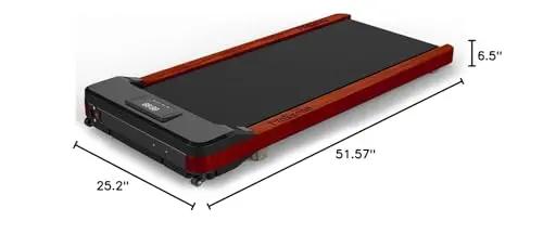 Maksone Under Desk Treadmill, Expert of Wooden Walking Pad, Walking Jogging Machine with Remote Control, Installation-Free… 6