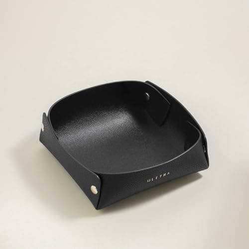 OLETHA Napkin Holder for Luncheon Napkins - Aesthetic Desk Decor for Kitchen & Dining Table - Black 5