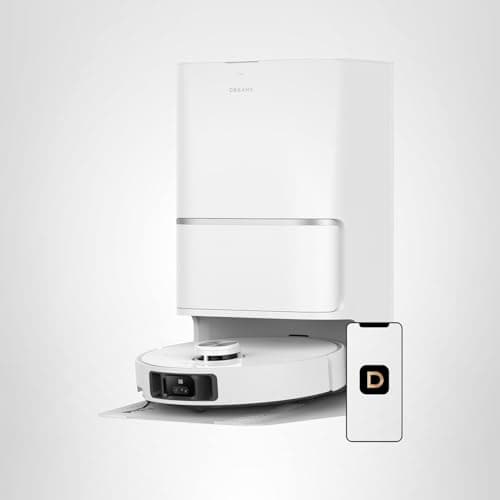 DREAME L40 Ultra Robot Vacuum Self Emptying, 11,000Pa Suction Robot Vacuum and Mop Combo with Auto Cleaning Dock, 149℉ Mop Washing, SideBrush Extendable, Solution Auto Refill, Voice Control 10