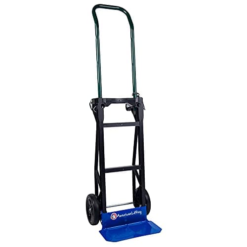 American Lifting 400 lb Capacity Ultra Lightweight Super Strong Nylon Convertible Hand Truck & Dolly 5