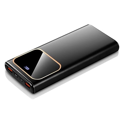 MuGo Portable Charger, 20000mAh Power Bank, 22.5W Fast Charging Battery Pack with USB C/USB A Output, Digital Display Portable Phone Charger for iPhone 16/15/14/13 Pro Samsung Google LG iPad AirPods