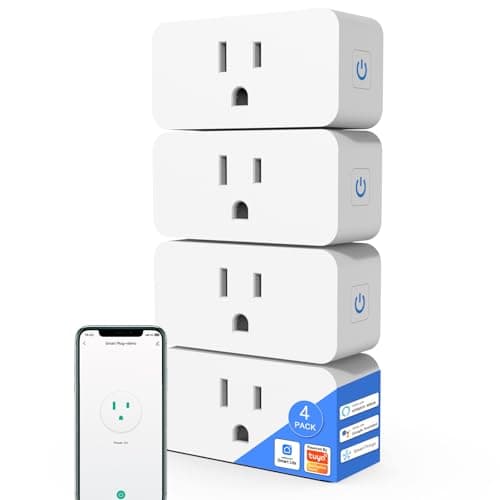 XFOX Plug,Support SmartThings, ETL & FCC Certified, 4 Pack