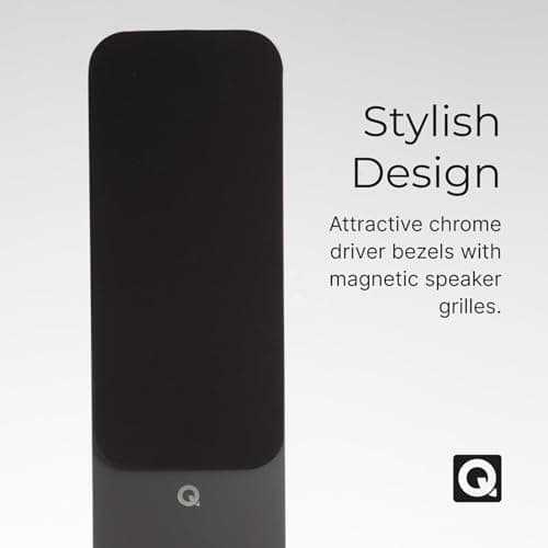 Q Acoustics 3050i Floorstanding Speaker English Walnut (Price displayed is for 1 Unit, for Complete Pair Please Order 2 Units) Stereo Speakers for Surround Sound/Home Theater 7