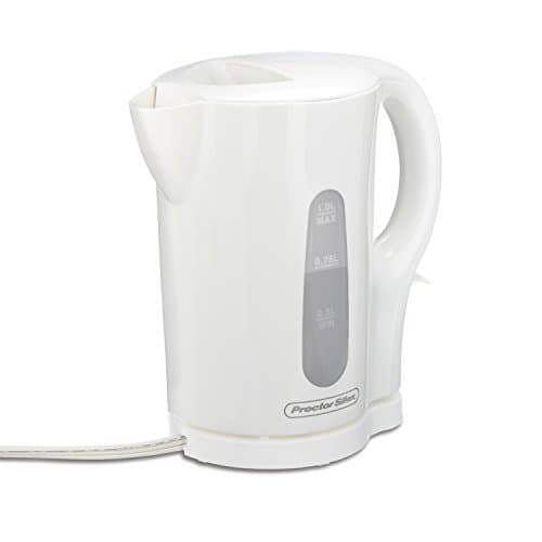 Proctor Silex 41005 Electric Kettle, White, 1 L