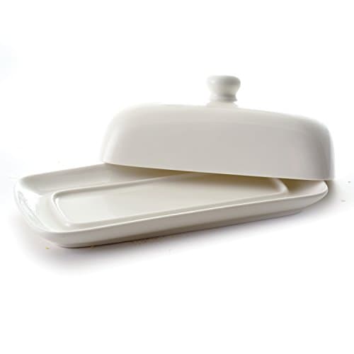 Norpro Porcelain Butter Dish with Lid 3