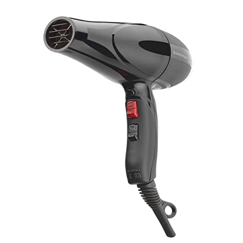 GAMMA+ Professional Absolute 2000 Hair Dryer Black, 2 Concentrator Nozzles 5